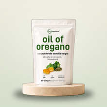 Micro Ingredients Oil of Oregano with Black Seed Oil – 90 Softgels