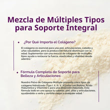Micro Ingredients Polvo de péptidos de colágeno múltiple, 1 libra