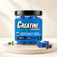 Gomitas de monohidrato de creatina para hombres y mujeres, 5000 mg