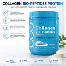 NeoCell Polvo de péptidos de colágeno | 20oz | Super cabello, piel y uñas