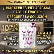 Micro Ingredients Polvo de péptidos de colágeno múltiple, 1 libra
