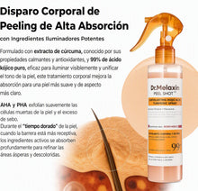 Dr. Melaxin Peel Shot – Spray Exfoliante Corporal 200 mL